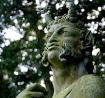 Photo of a statue of Pan representing 6-week inquiry for Sex as Sanctuary
