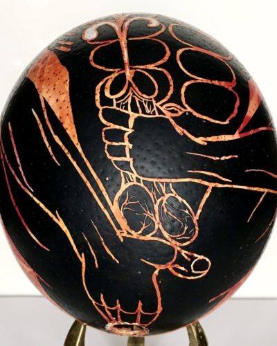 Paul Wirhun Ukrainian pysanky egg